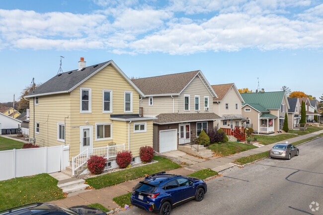 Central Sheboygan’s national-style homes offer timeless design and curb appeal.
