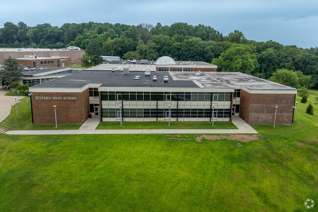 Suffern High School gets an A rating from Niche.