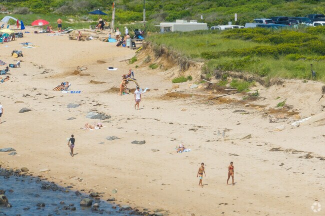 Take a stroll down Wiborg beach in East Hampton.