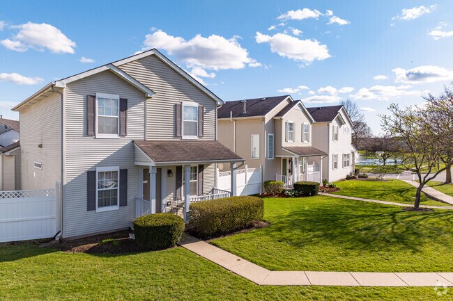 Quaint yards and front porches are common in Wespark.