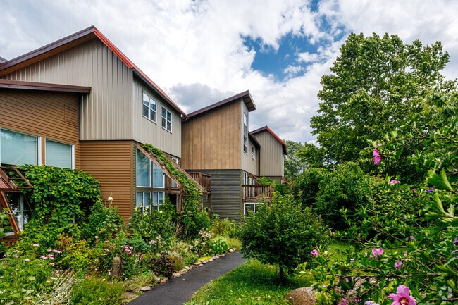 The EcoVillage Condos in Northwest Ithaca offer residents eco-friendly and sustainable living.