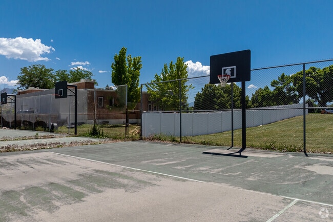 Shoot some hoops at South Cache Middle School in Hyrum.