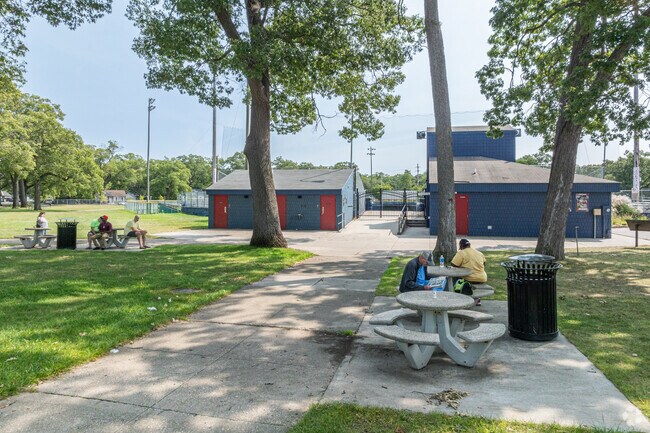Marsh Field provides multiple baseball fields for locals, including Muskegon Heights.
