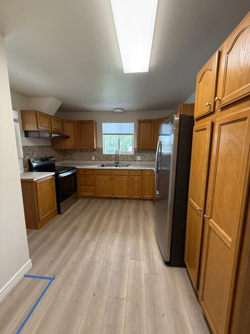 Brand new stainless appliances