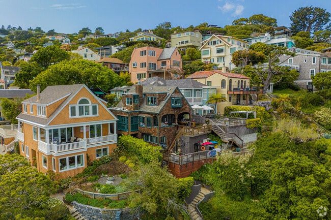 It is clear to see that no two homes are the same in Sausalito.