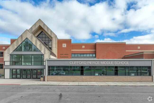 Clifford Pierce Middle School sits in the heart of Central Merrillville.
