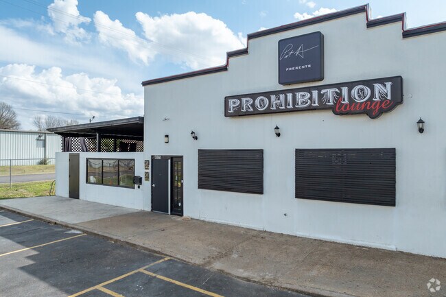 Prohibition Lounge in Parkway Village is a popular spot for nightlife and live music.