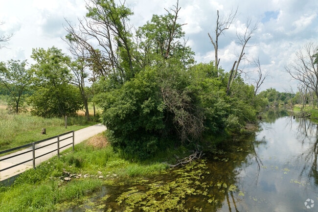 The Lake County Forest Preserve Des Plaines River Trail is 31 miles long.