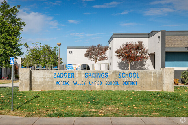 Badger Springs Middle School in Moreno Valley provides a positive environment for students.