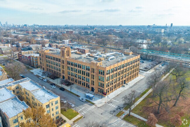 Raby High School is located near the CTA Green Line.