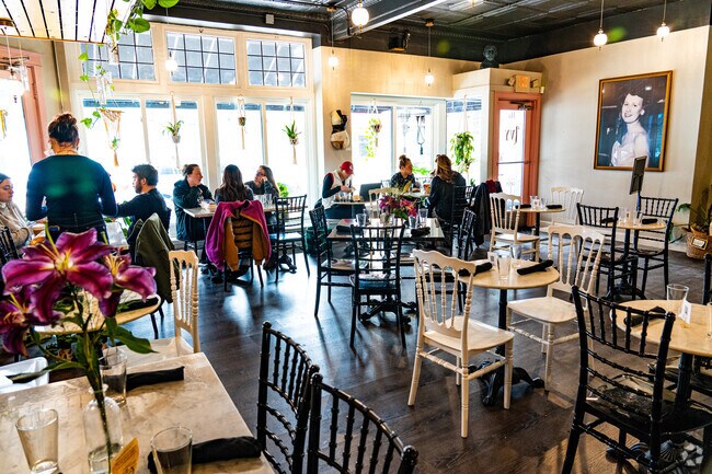 The Ivy cafe in Downtown Clayton is a great place for locals to relax.