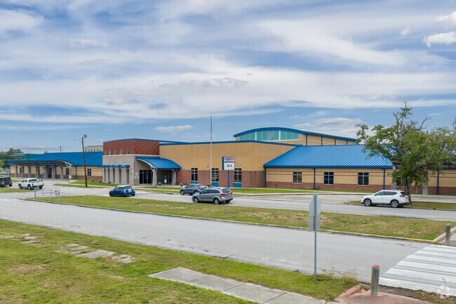 Students and excel at DeQueen Elementary School in Port Arthur.