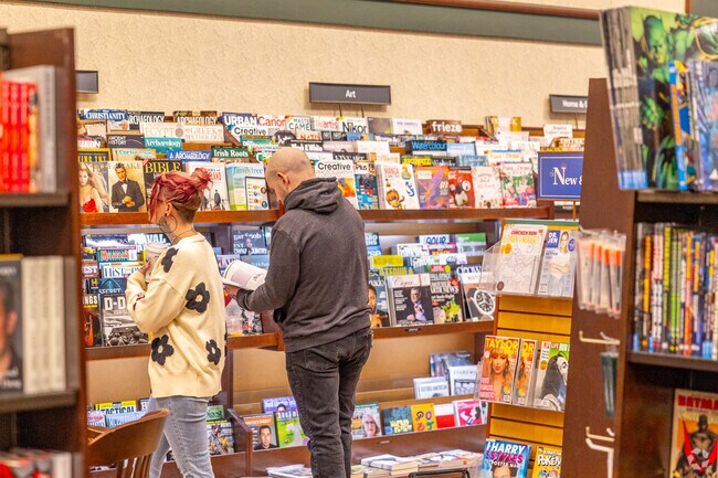Find your new favorite book at the Barnes and Noble in Deptford Township.