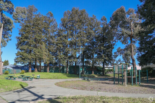 The 88th Ave Mini Park in the Webster neighborhood is a popular place for residents.