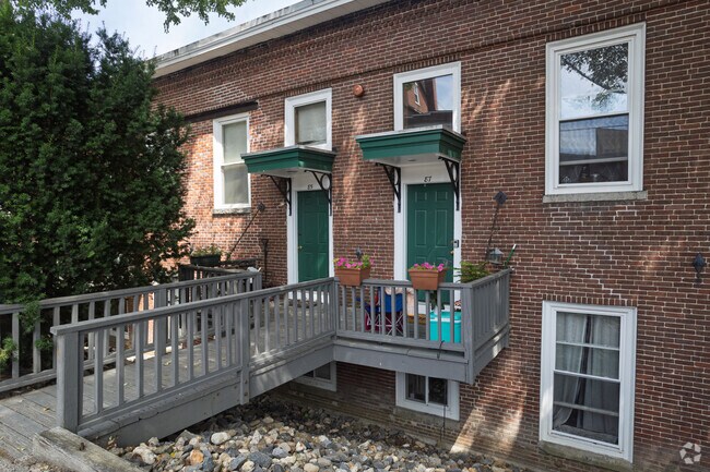 The town's industrial legacy is woven into the very fabric of its homes.