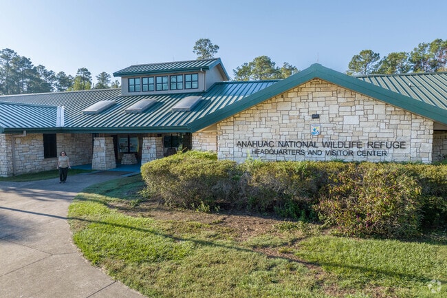 Residents can enjoy nature trails at Anahuac National Wildlife Refuge, outside of Anahuac, TX.