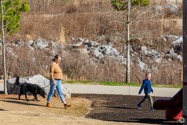 Bring the kids to the playground at Westside Reservoir Park.