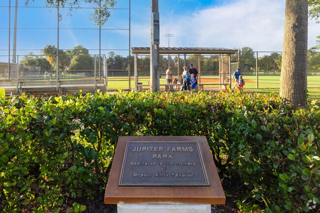 Jupiter Farms Park is a great spot for families to gather and enjoy the outdoors.