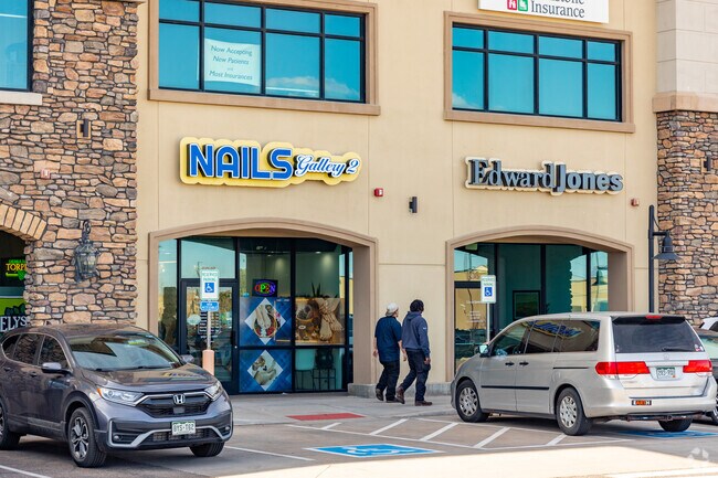 The only shopping area in Roxborough Park is Roxborough Marketplace.