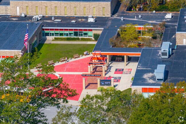 Port Jervis Middle School inspires a strong sense of community in the neighborhood.