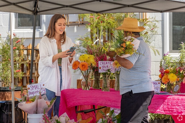 The inaugural market took place on March 18, 2023, marking C&S Garden Center's first year in business.
