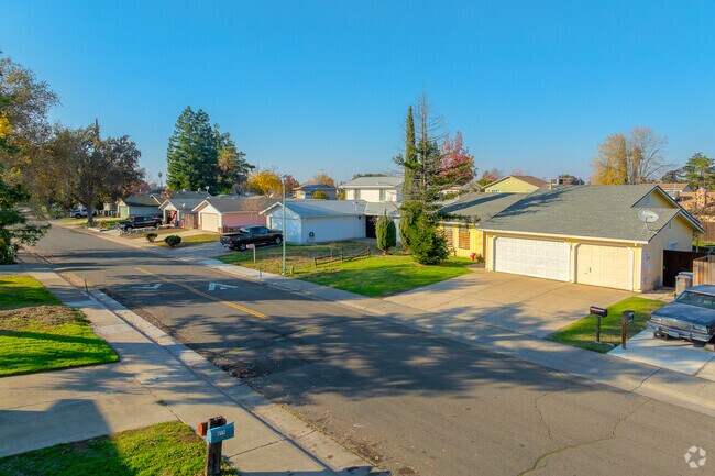 Rows of ranch-style homes sit along safe streets with speed bumps in Glen Elder.