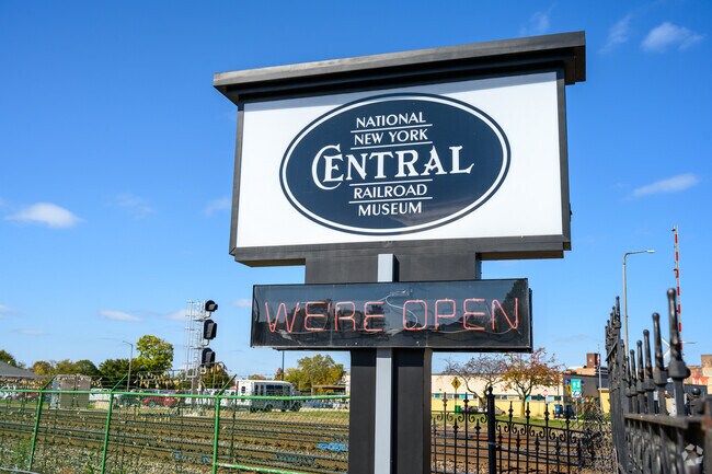 Historic Roosevelt is home to the New York Central Railroad Museum, which attracts all ages.