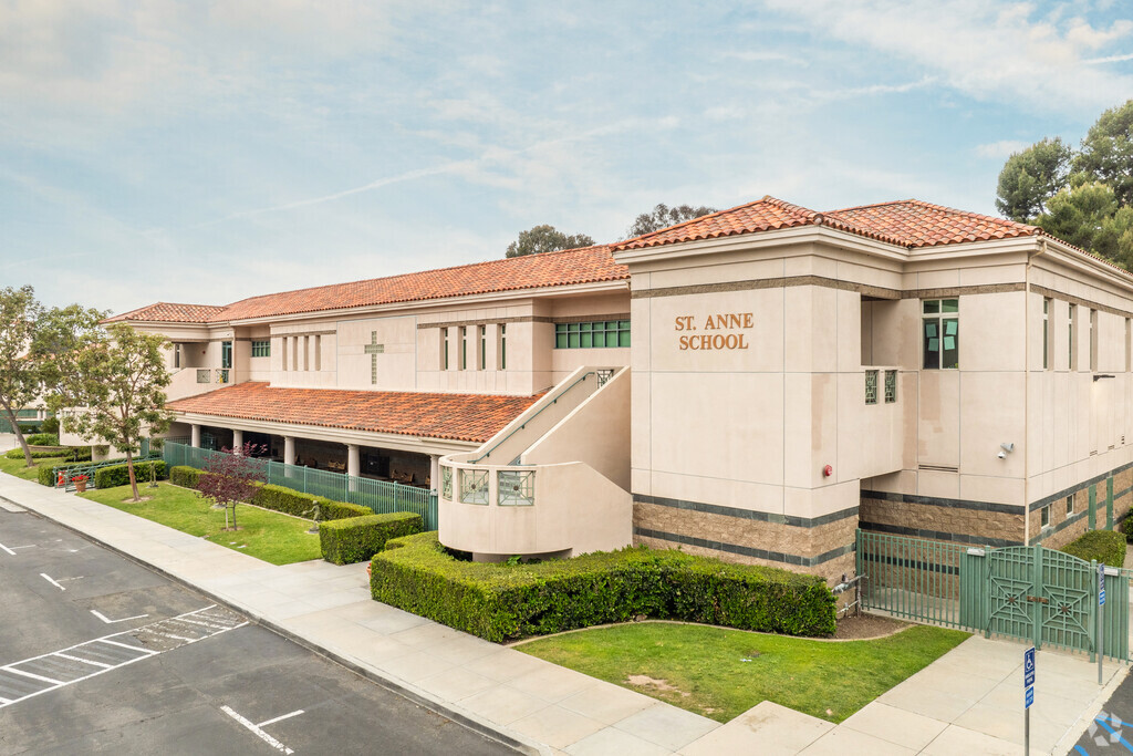 St. Anne School is a private school located in Laguna Niguel and serves the surrounding areas.