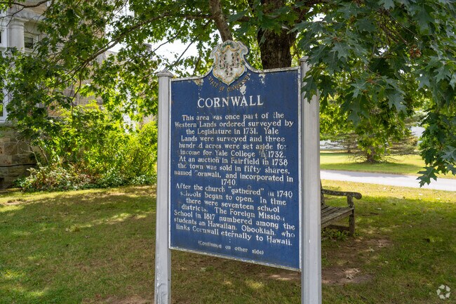 The parks and recreation department is located at Cornwall Town Hall.