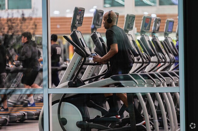 O'Donnell Heights residents can hit the gym at L.A Fitness, on the other side of I-95.