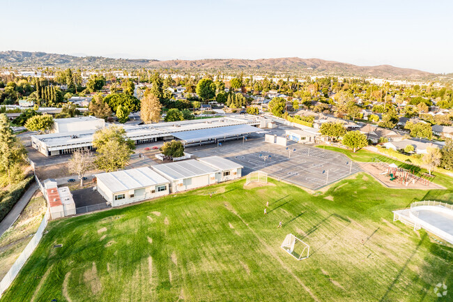 Hermosa Drive Elementary has an active campus in Fullerton.