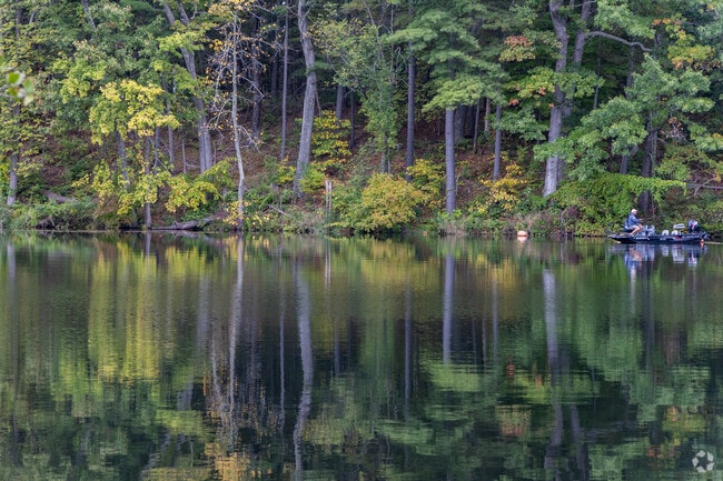 Fishing is a popular pastime on the Nashua River at Mine Falls Park in Northeast Nashua.
