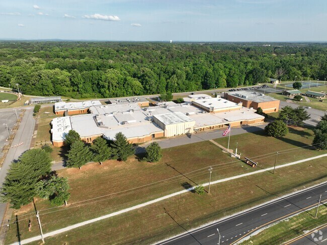 Athens Middle School serves students in the Athens neighborhood.