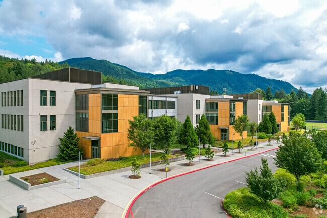 Issaquah High School Wide View.