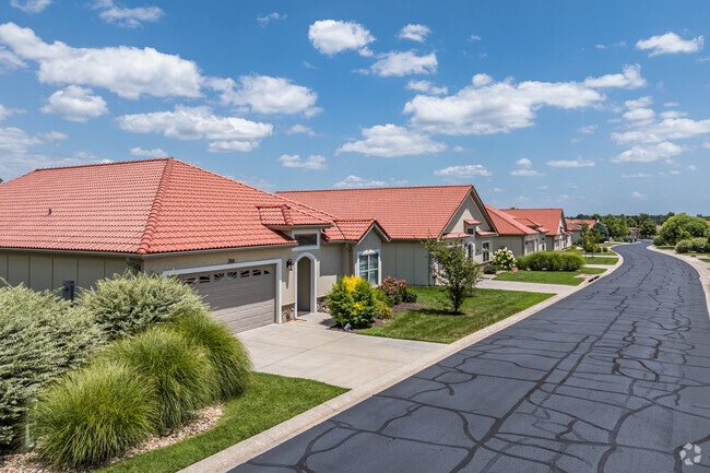 Gated communities offered secluded living in North Branson.