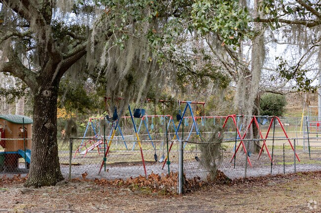 Children can play at the playground at Urban Christian Academy.