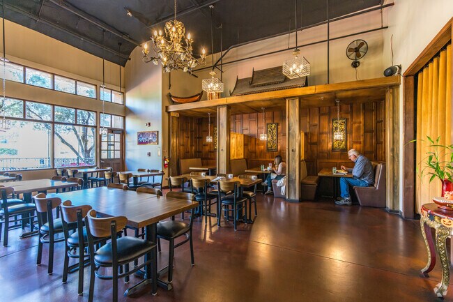 Thai Paradise serves delicious pad thai and thai tea in Ridgeview Village.