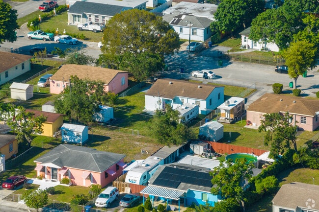 West Little River’s fenced yards and mature trees create a welcoming Miami neighborhood.