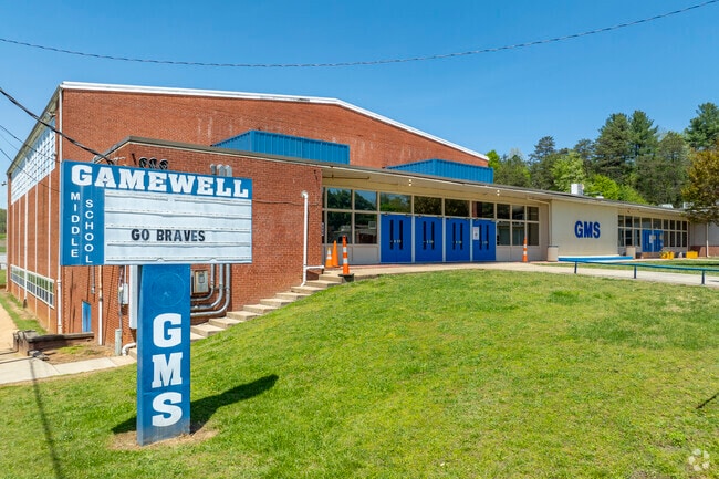 Gamewell Middle School services young learners and prepares them for high school.