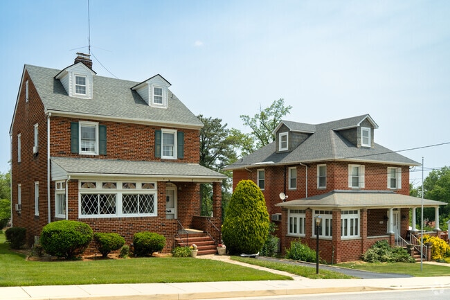 Traditional colonial and cape cod style homes are available in Parkville.