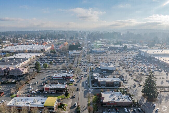 Downtown Lacey is where you get your shopping done on Sleater Kinney Rd.