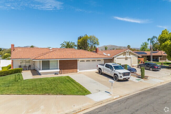 Sunnymead has ranch homes that sit on lot sizes of around 7,500 square feet.