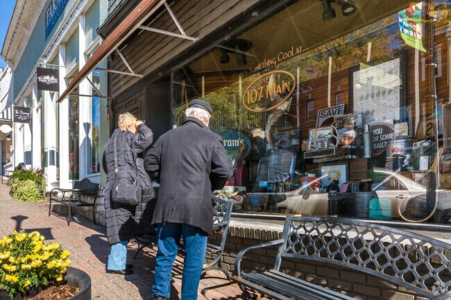 Enjoy finding some antiques or just window shop in the downtown Parkville area.