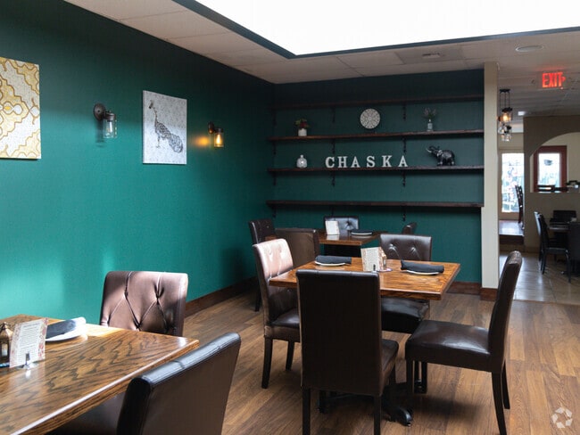 Chaska Bar and Grill serves Indian-inspired dishes.