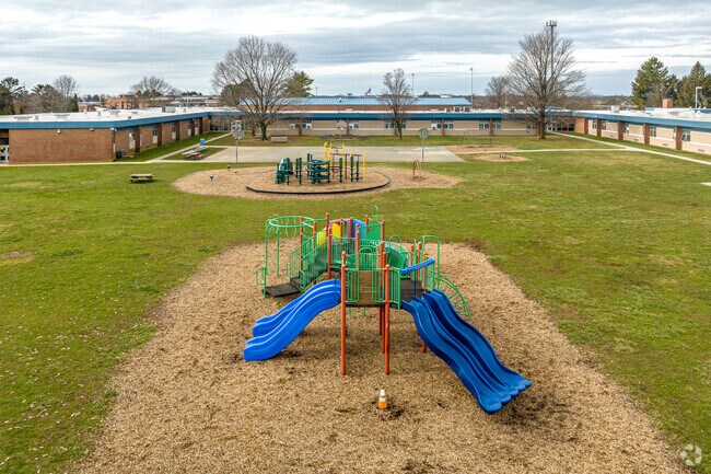 Students at Octorara Elementary School grow physically as well as mentally.