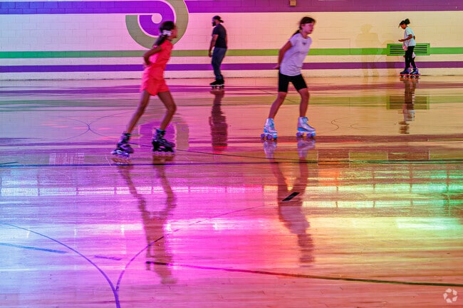 Dover Skating Rink near Rodney Village is a safe, family friendly location for Friday night fun.