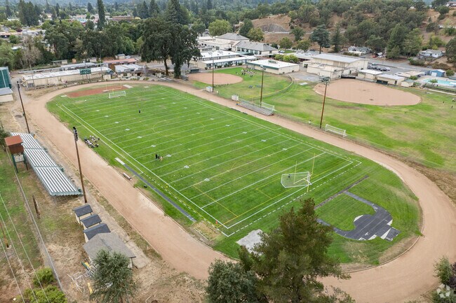 The athletics program is comprehensive at Willits High School.