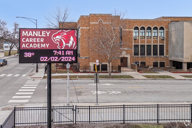 Manley Career Academy High School has 196 students near Tri-Taylor.