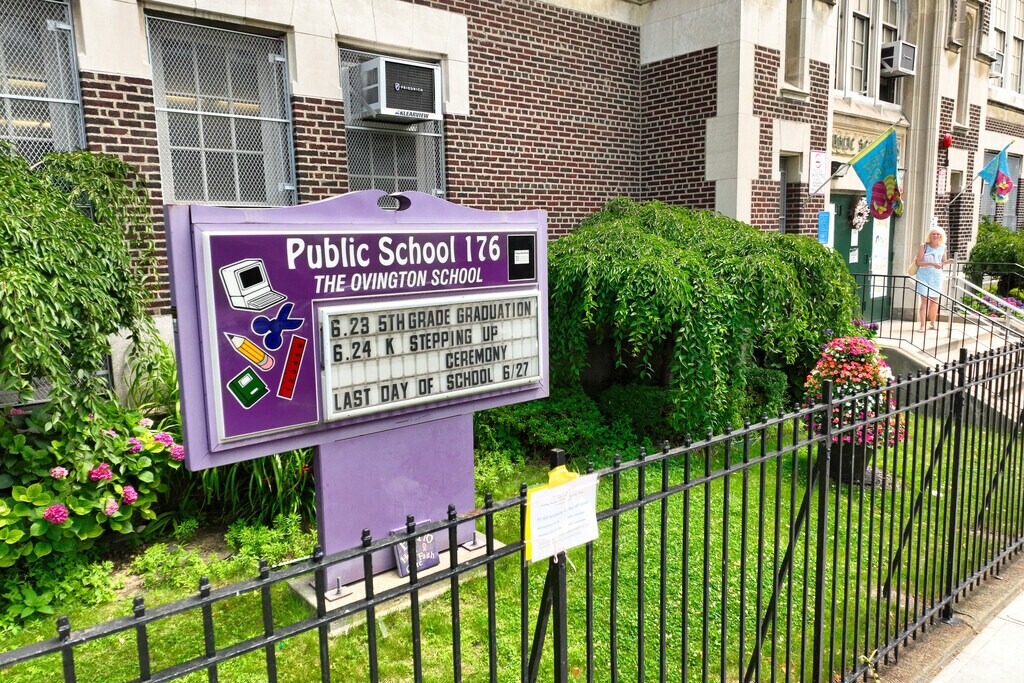 P.S. 176 Ovington School in Dyker Heights.