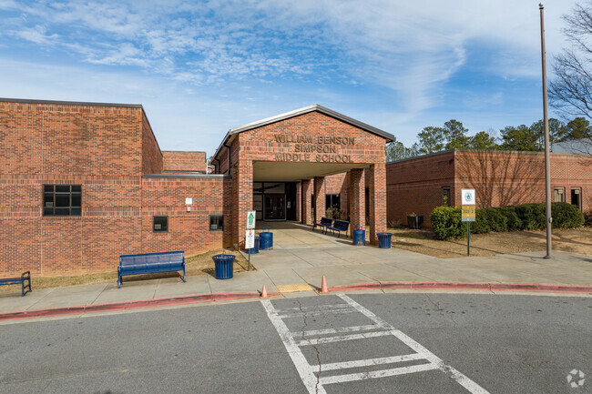 Simpson Middle School has an overall grade of A on Niche.